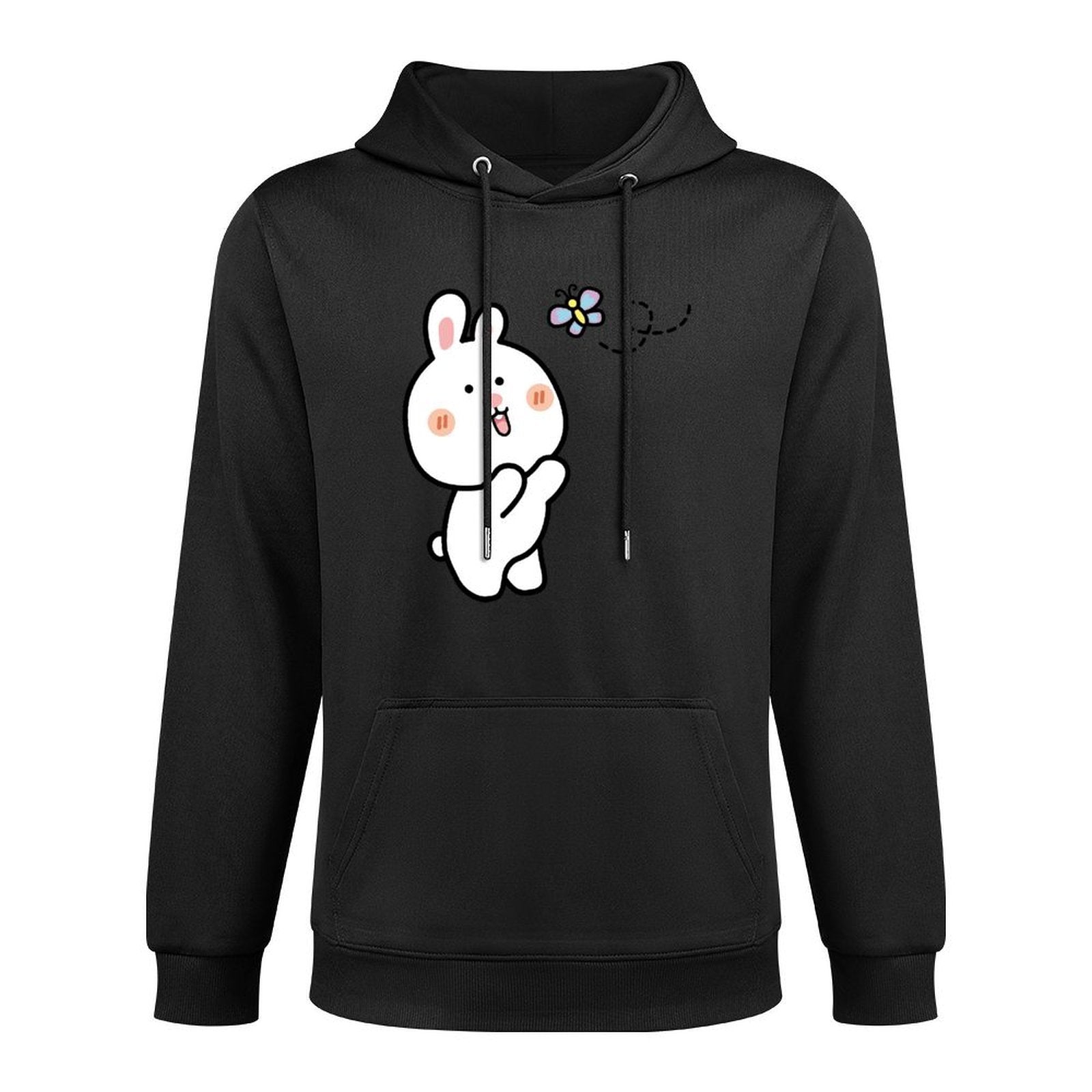 Neutral Classic Front Graphic Hoodies